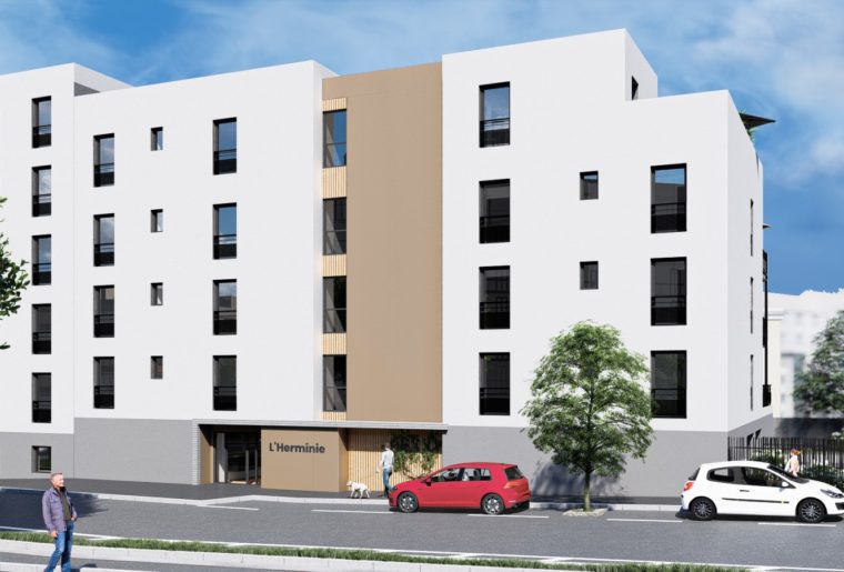 Appartement neuf 3 pièces terrasse et stationnement St-Étienne sud