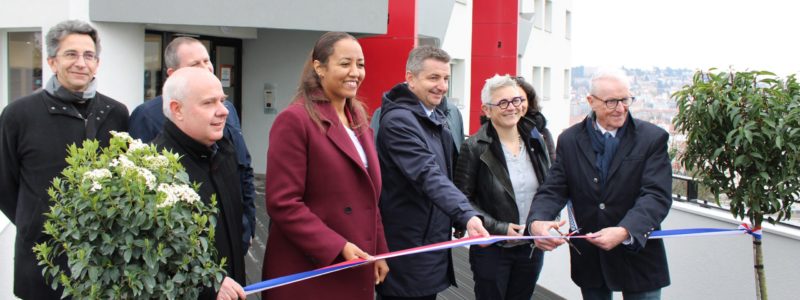 Saint-Etienne : Inauguration de la réhabilitation énergétique de la Tour Cassin