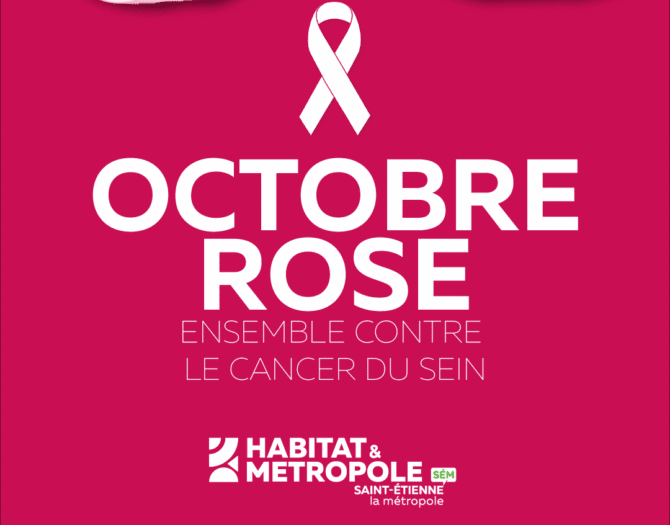 Habitat & Métropole en action pour Octobre Rose