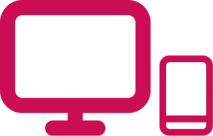 Dessin d'un ordinateur et d'un téléphone