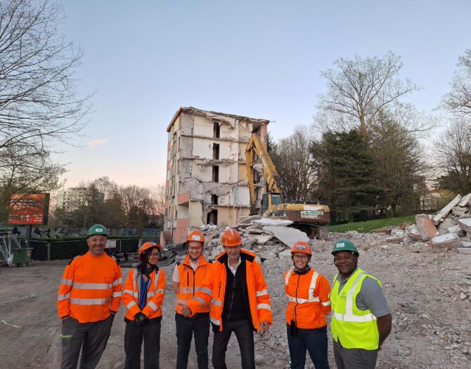 Saint-Etienne : réhabilitation, restructuration et démolition Résidence Signac