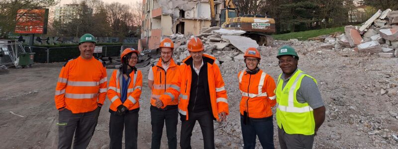 Saint-Etienne : réhabilitation, restructuration et démolition Résidence Signac