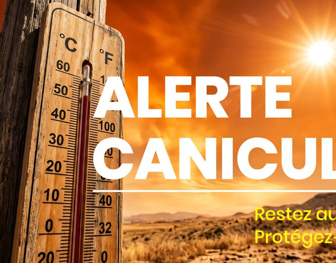 🌡️ Alerte canicule : adaptation des horaires d’ouverture