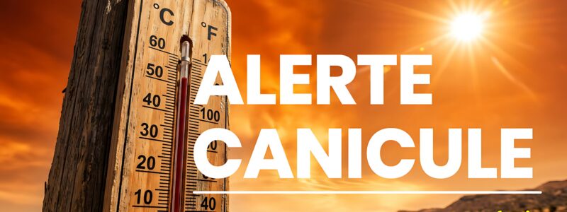 🌡️ Alerte canicule : adaptation des horaires d’ouverture