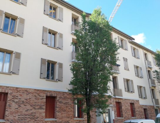 Saint-Chamond : HABITAT & MÉTROPOLE transforme la résidence Les HBM